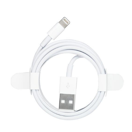 Picture of iPhone Charger Lead 1 Meter USB Data Sync Lightning Charging Cable