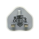 Picture of Speedy Dual 2 Port USB Charger USB 3 Pin UK Mains Wall Plug Adapter 2.1A