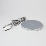 Picture of 10W Fast Wireless Charging Pad For Samsung Galaxy Silver