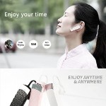 Picture of REMAX RB-T9 Wireless Bluetooth Earphone HD Voice Metal Texture Lossless Audio Coding Intelligent Noise Reduction 100 mAh Battery Bluetooth 4.2 - White