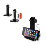 Picture of Griffin Charging Dock for Apple Watch - Charging Station | 2 in 1 Wireless Charging Dock - Black
