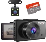 Picture of Dash Cam For Cars Front and Rear Camera FHD 1080P with Night Vision and SD Card Included, Motion Detection Parking Monitor G-Sensor HDR