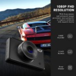 Picture of Dash Cam For Cars Front and Rear Camera FHD 1080P with Night Vision and SD Card Included, Motion Detection Parking Monitor G-Sensor HDR