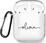 Picture of Personalised AirPods Case Compatible with 1st & 2nd  Generation - Support Wireless Charging and Front LED Visible 