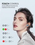 Picture of TikSounds Wireless Earbuds With MagSafe Charging Case, 5.1 Bluetooth Headphones in-Ear, Wireless Earphones Deep Bass - Black