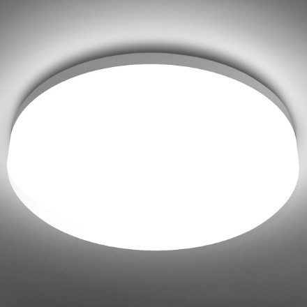 Picture of 15W Ceiling Lights | Waterproof IP54, Small, Dome, Modern, Flush Ceiling Light for Kitchen, Bulkhead, Toilet, Porch, Bedroom, Utility Room and More
