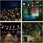 Picture of Solar Lights Outdoor Garden | 36ft Solar Fairy Lights Outdoor | 60 LED Crystal Ball | Waterproof
