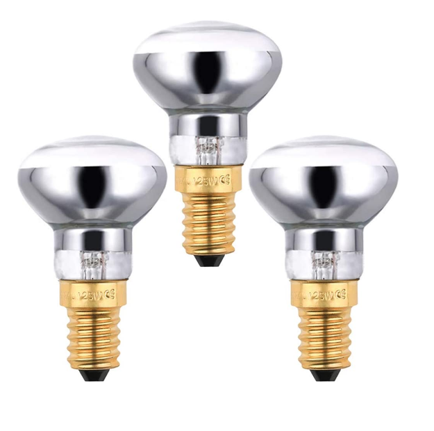 Picture of R39 25W Lava Lamp Bulb 230V E14 Small Edison Screw Reflector Spot Light Lava Lamp Bulbs Dimmable|Gold Base