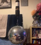 Picture of Battery Powered Mirror Ball Motor | Black
